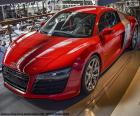 Audi R8 kırmızı